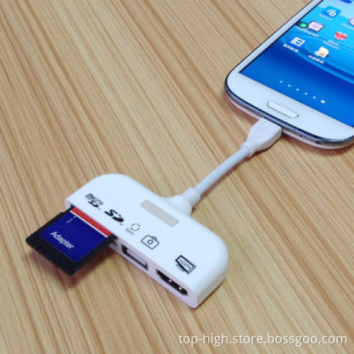 China Supplier Factory Price, Mobile Phone Accessory for Samsung Galaxy MHL to HDMI Card Reader